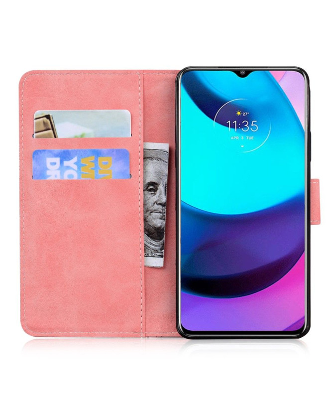 Housse Motorola Edge 30 Pro Protection Papillon Coloré