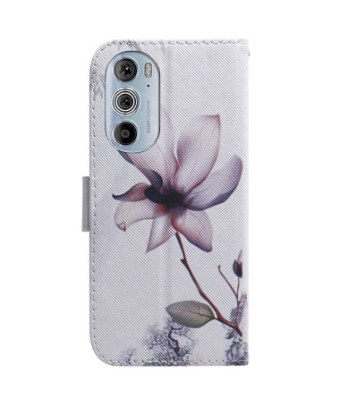 Housse Motorola Edge 30 Pro fleur sauvage