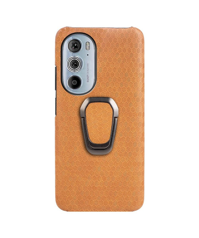 Coque Motorola Edge 30 Pro design nid d'abeille fonction support