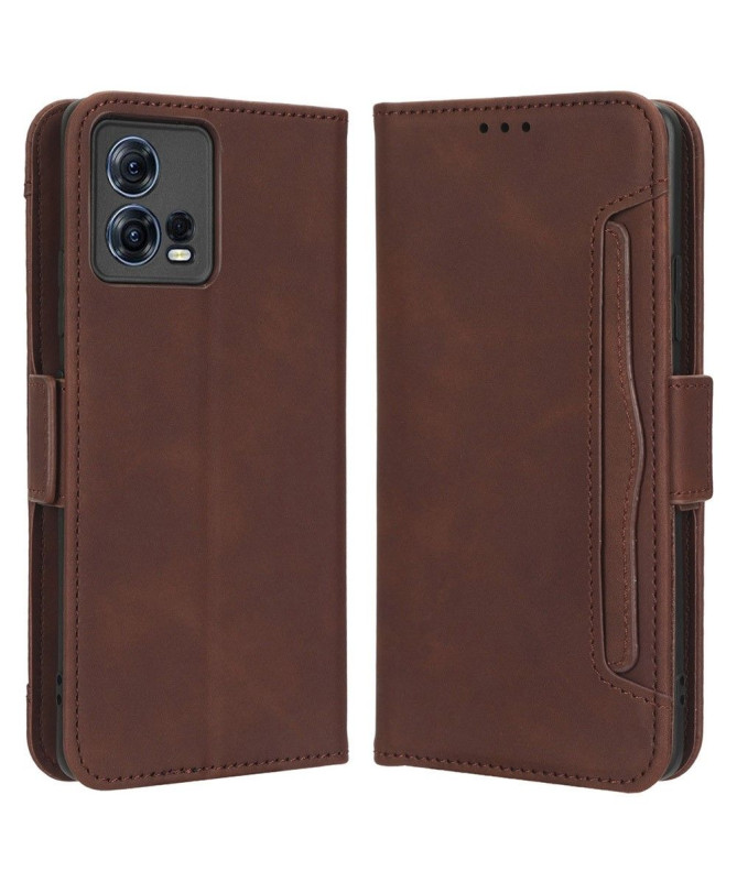 Housse Motorola Edge 30 Fusion Premium avec Porte Cartes