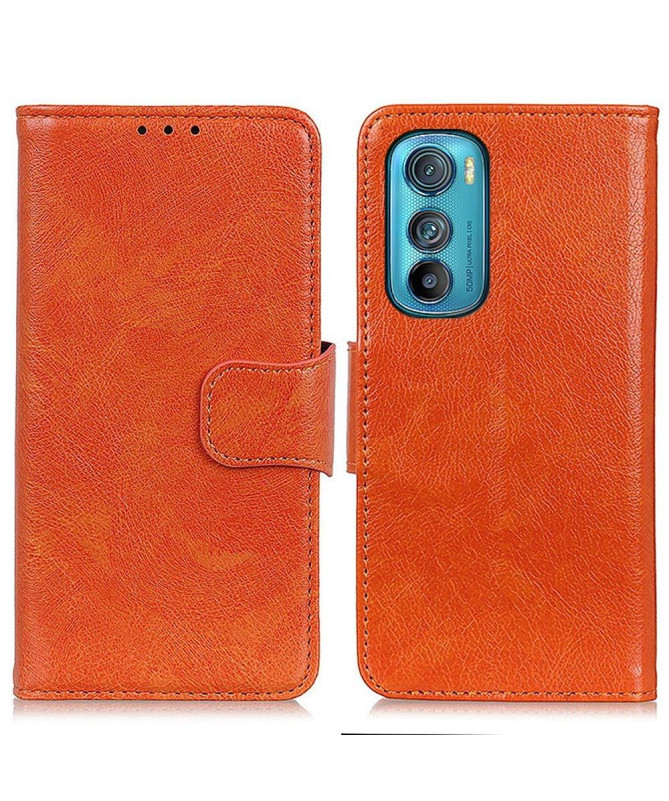 Housse Motorola Edge 30 Style Cuir Vieilli