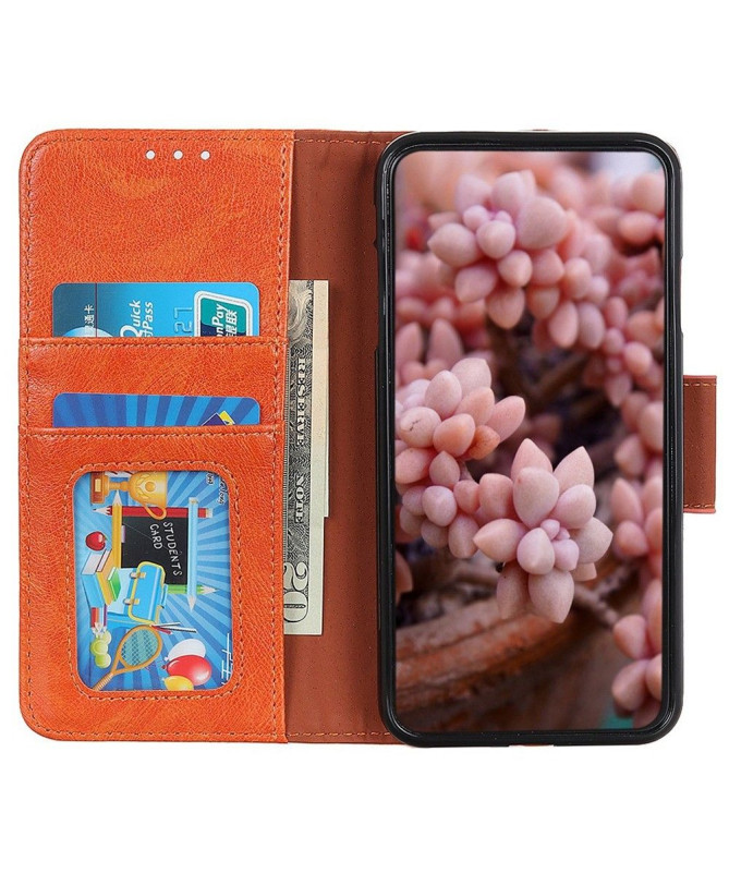 Housse Motorola Edge 30 Style Cuir Vieilli