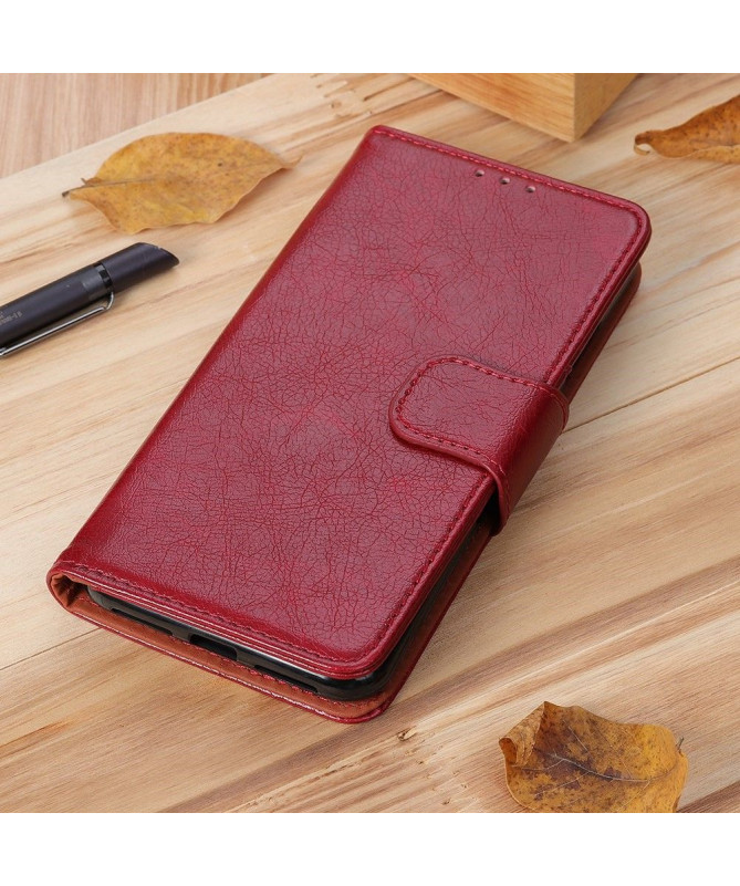 Housse Motorola Edge 30 Style Cuir Vieilli