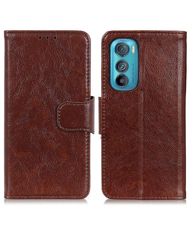 Housse Motorola Edge 30 Style Cuir Vieilli