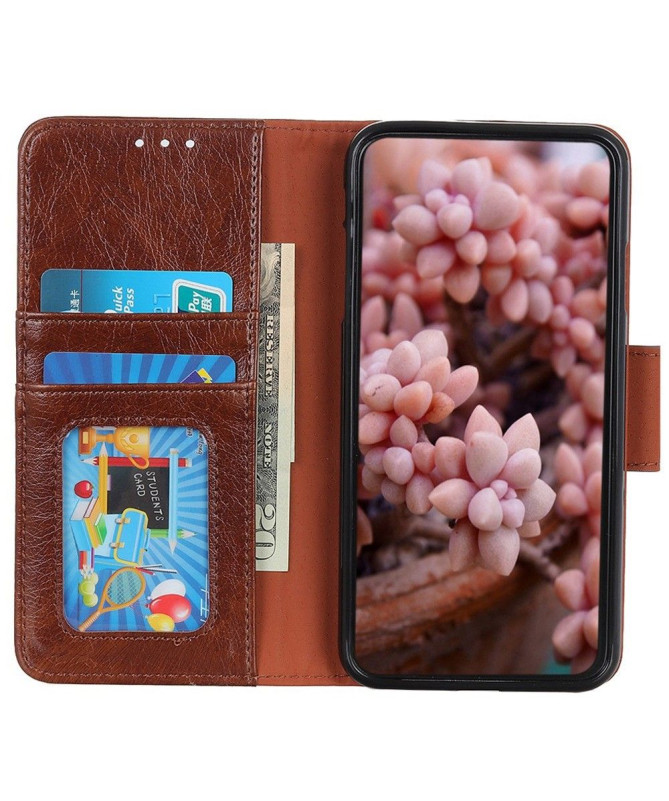 Housse Motorola Edge 30 Style Cuir Vieilli