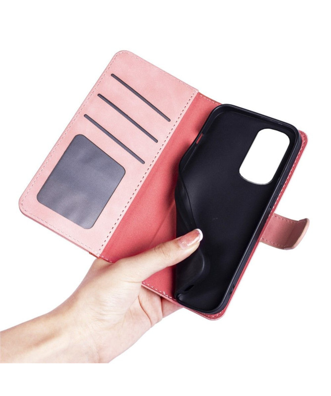 Housse Motorola Edge 30 Stand Folio Bicolore