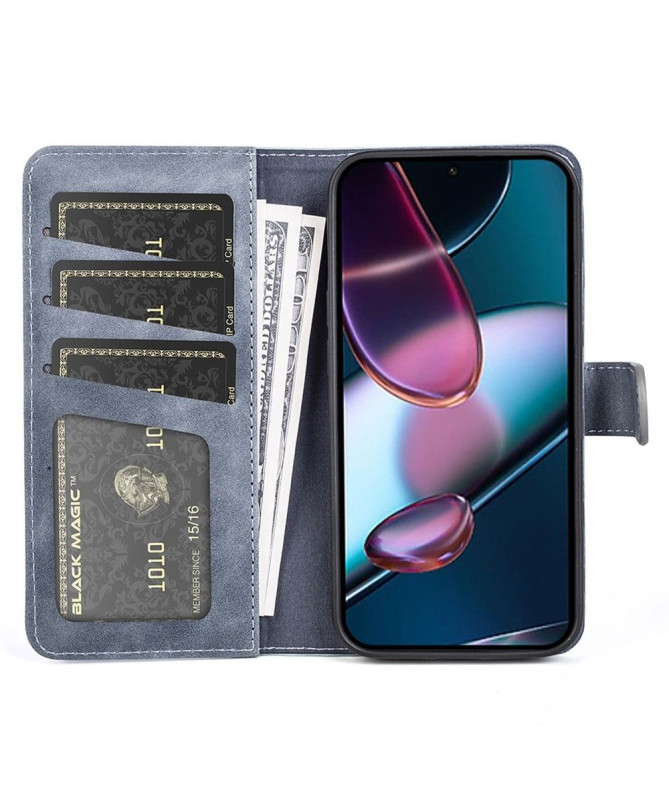 Housse Motorola Edge 30 Stand Folio Bicolore