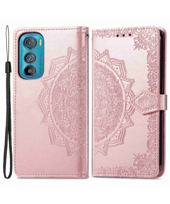 Housse Motorola Edge 30 Mandala Rétro