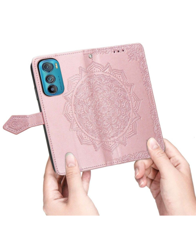 Housse Motorola Edge 30 Mandala Rétro