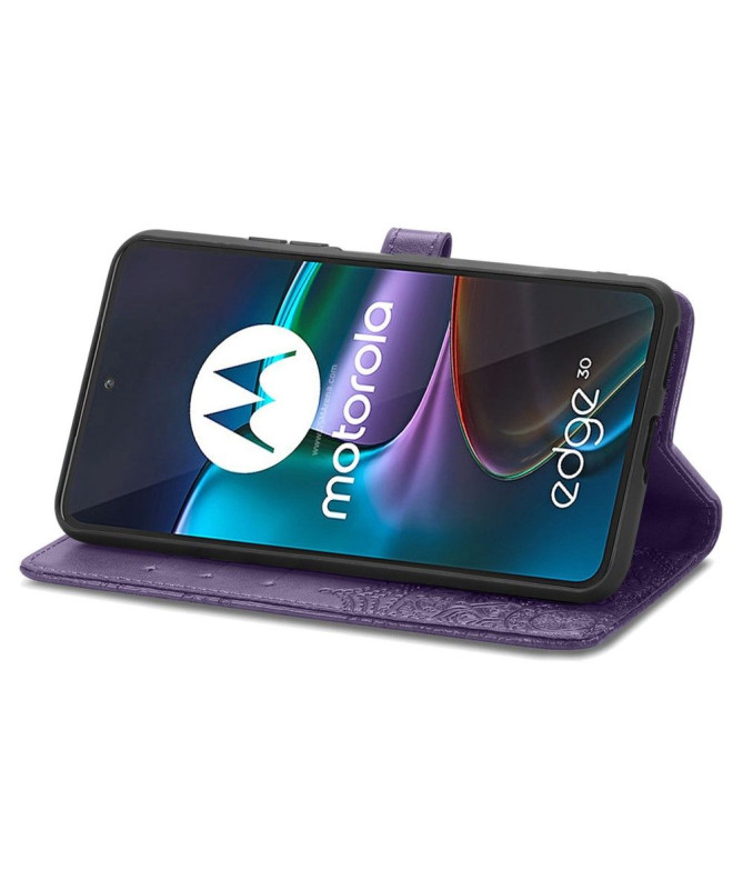 Housse Motorola Edge 30 Mandala Rétro