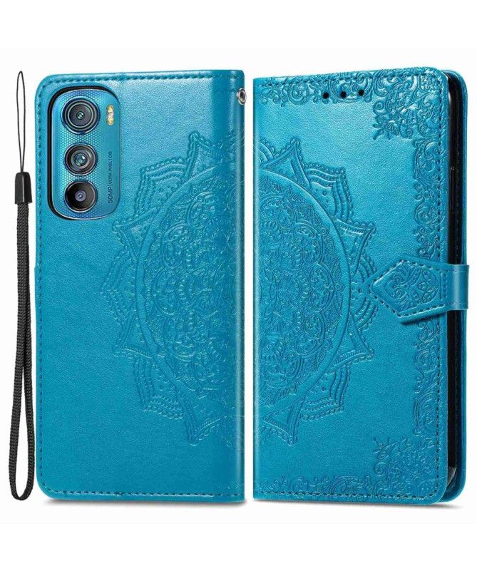 Housse Motorola Edge 30 Mandala Rétro