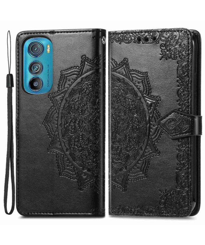 Housse Motorola Edge 30 Mandala Rétro