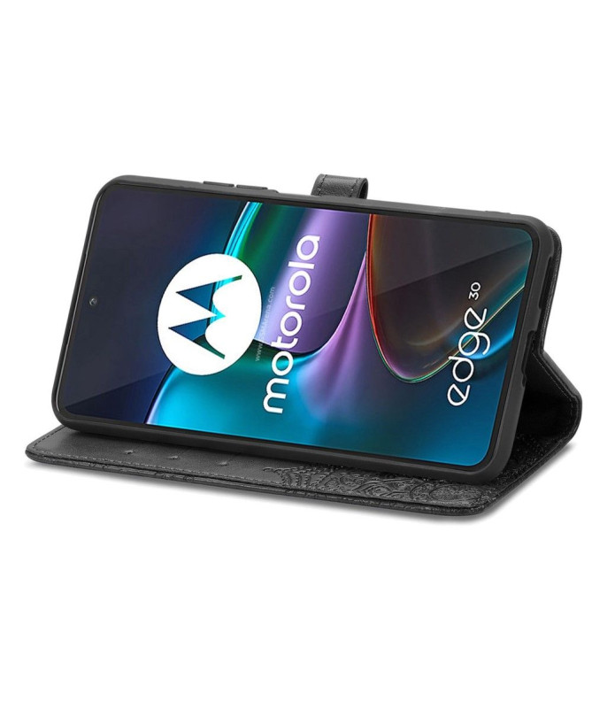 Housse Motorola Edge 30 Mandala Rétro