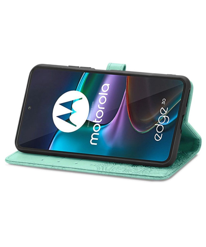 Housse Motorola Edge 30 Mandala Rétro