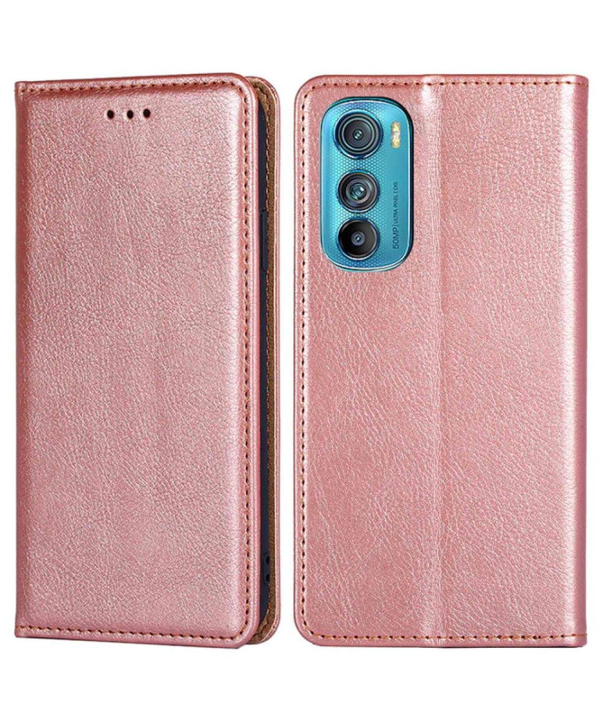 Flip cover Motorola Edge 30 PURE simili cuir