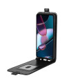 Housse Motorola Edge 30 simili cuir avec rabat vertical