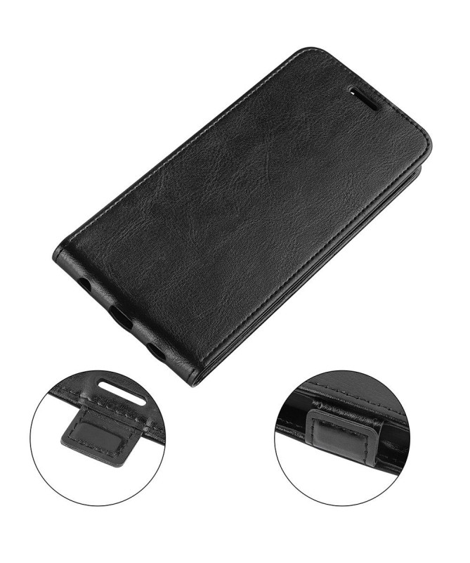 Housse Motorola Edge 30 simili cuir avec rabat vertical