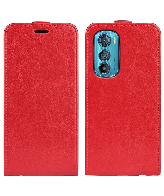 Housse Motorola Edge 30 simili cuir avec rabat vertical