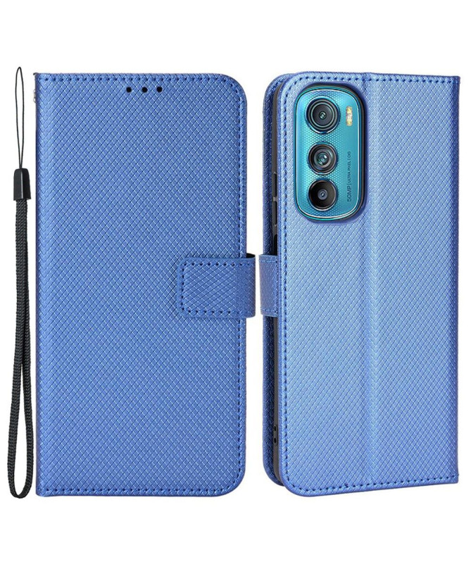 Housse Motorola Edge 30 LUCINDA Rabat Porte-Cartes