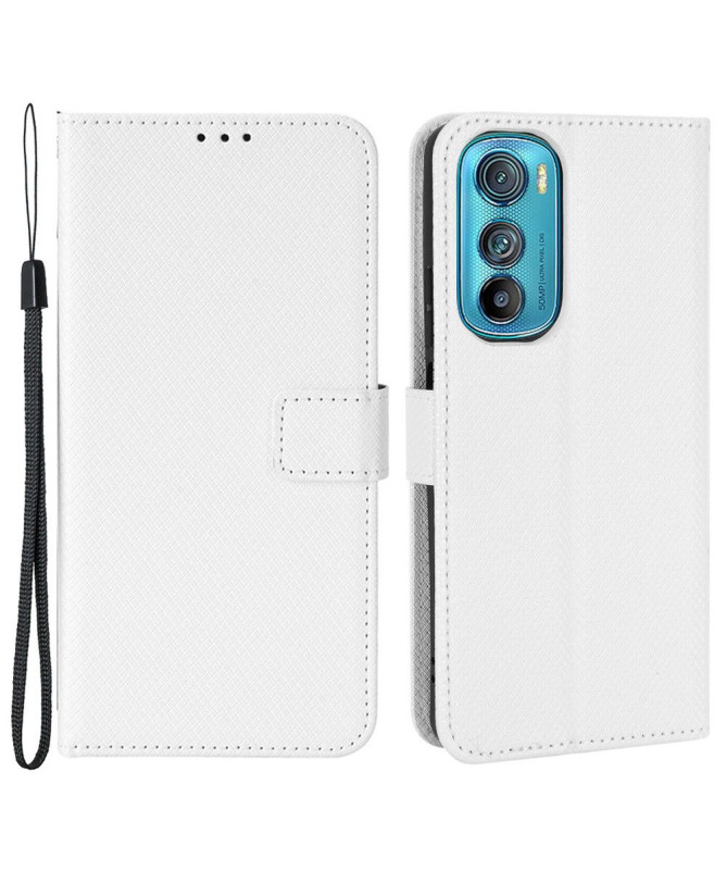 Housse Motorola Edge 30 LUCINDA Rabat Porte-Cartes