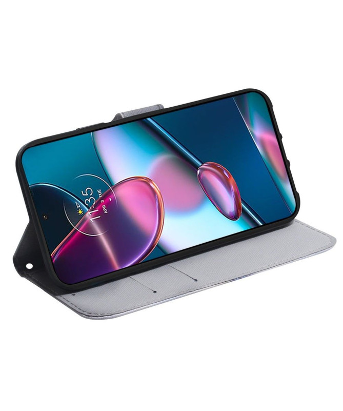 Housse Motorola Edge 30 Lion