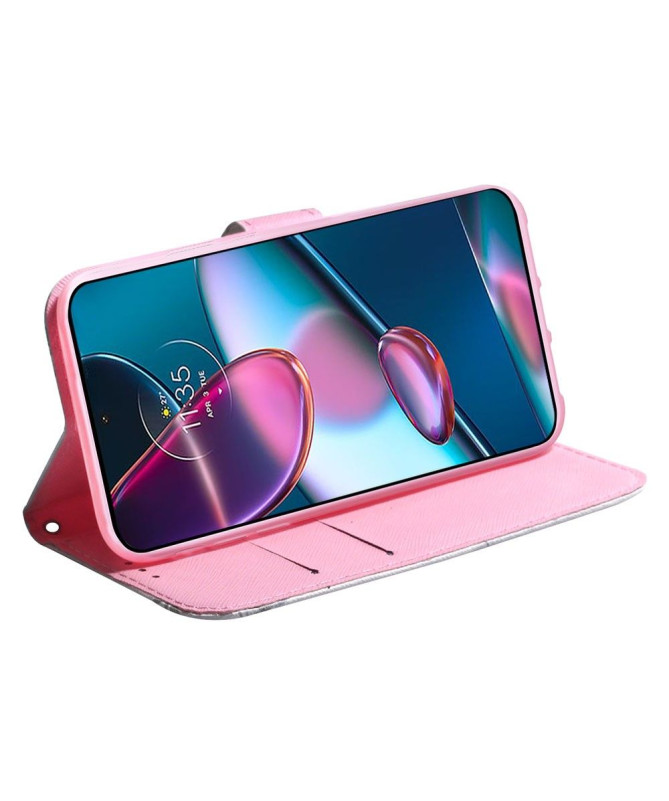 Housse Motorola Edge 30 fleur sauvage