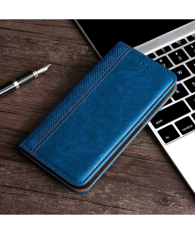 Housse Motorola Edge 30 Flip folio coutures