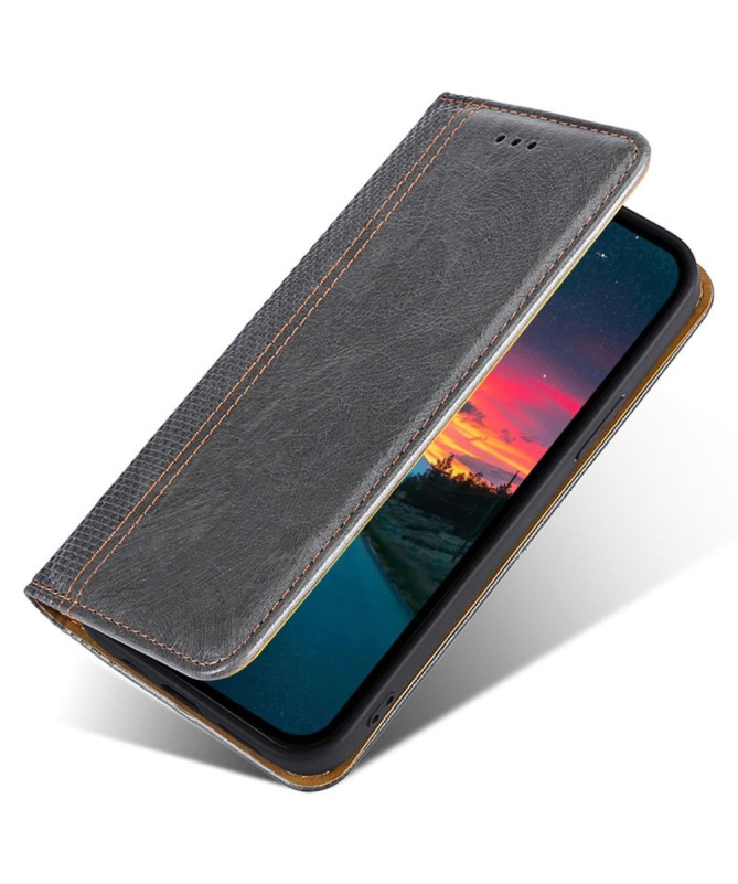 Housse Motorola Edge 30 Flip folio coutures