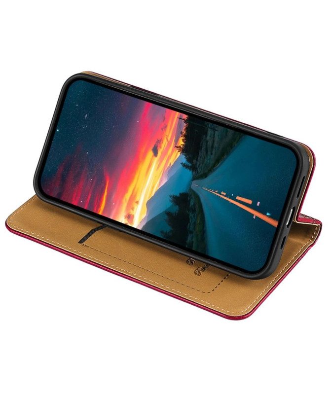 Housse Motorola Edge 30 Flip folio coutures