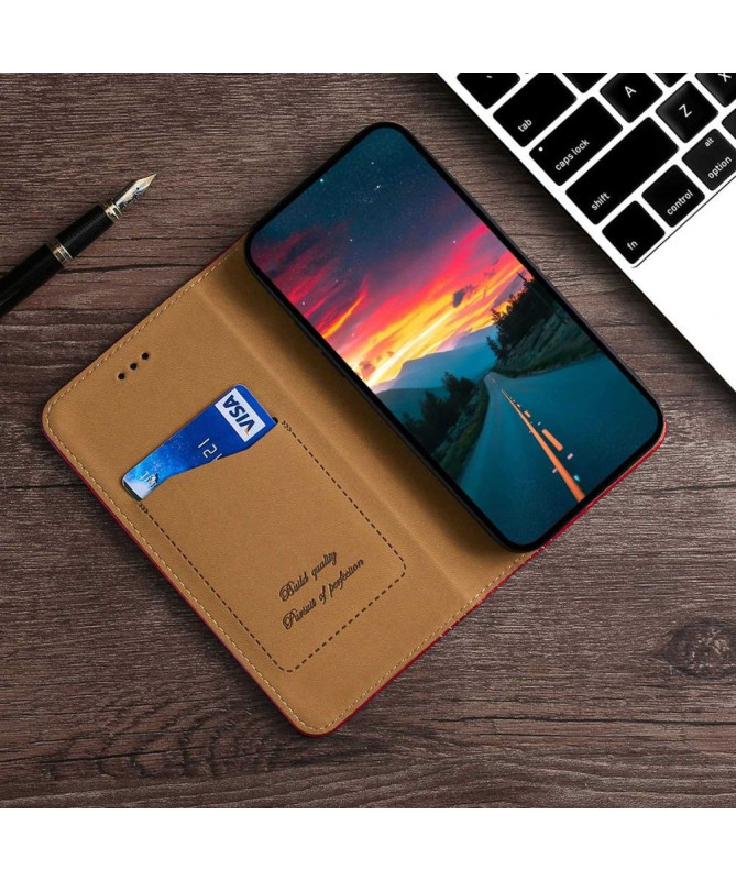 Housse Motorola Edge 30 Flip folio coutures