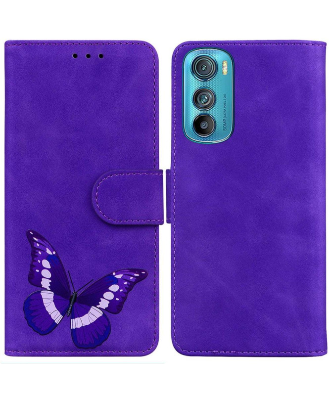 Housse Motorola Edge 30 Protection Papillon Coloré