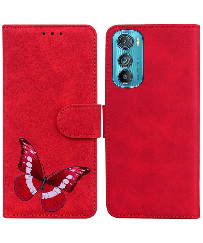Housse Motorola Edge 30 Protection Papillon Coloré