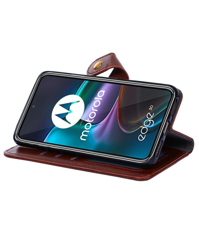 Housse Motorola Edge 30 Porte-monnaie simili cuir