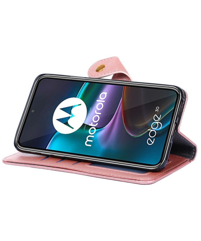 Housse Motorola Edge 30 Porte-monnaie simili cuir