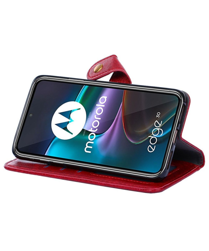 Housse Motorola Edge 30 Porte-monnaie simili cuir