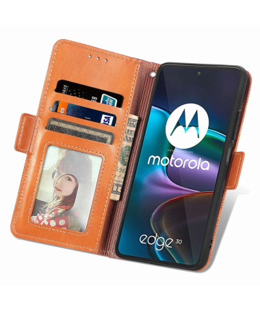 Housse Motorola Edge 30 Design Triangles