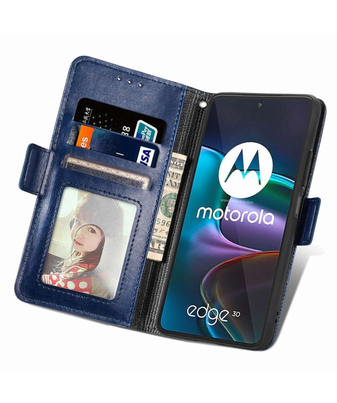 Housse Motorola Edge 30 Design Triangles