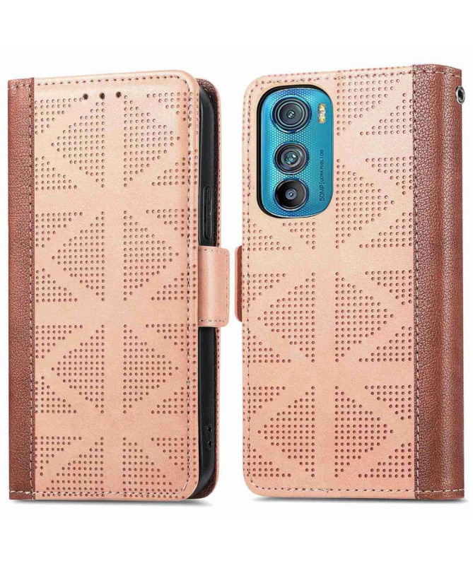 Housse Motorola Edge 30 Design Triangles