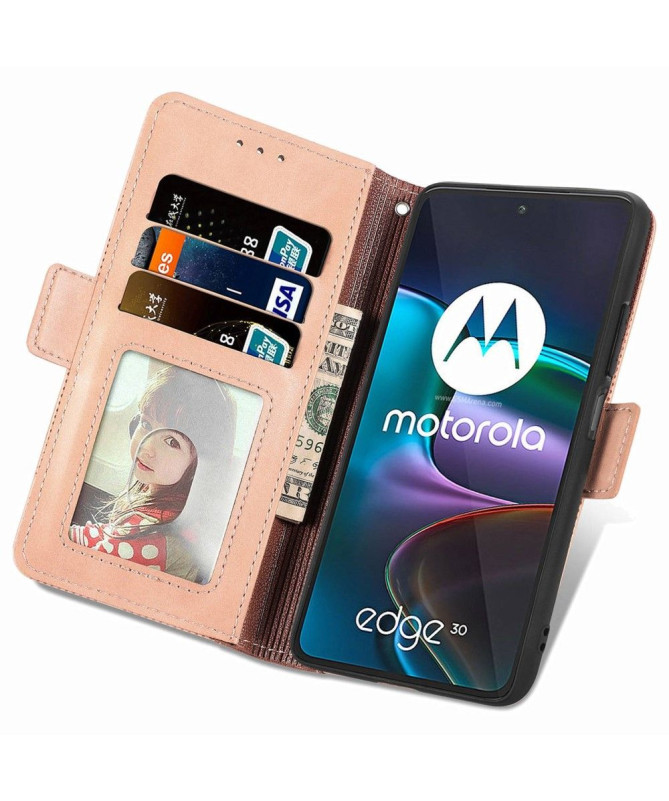 Housse Motorola Edge 30 Design Triangles