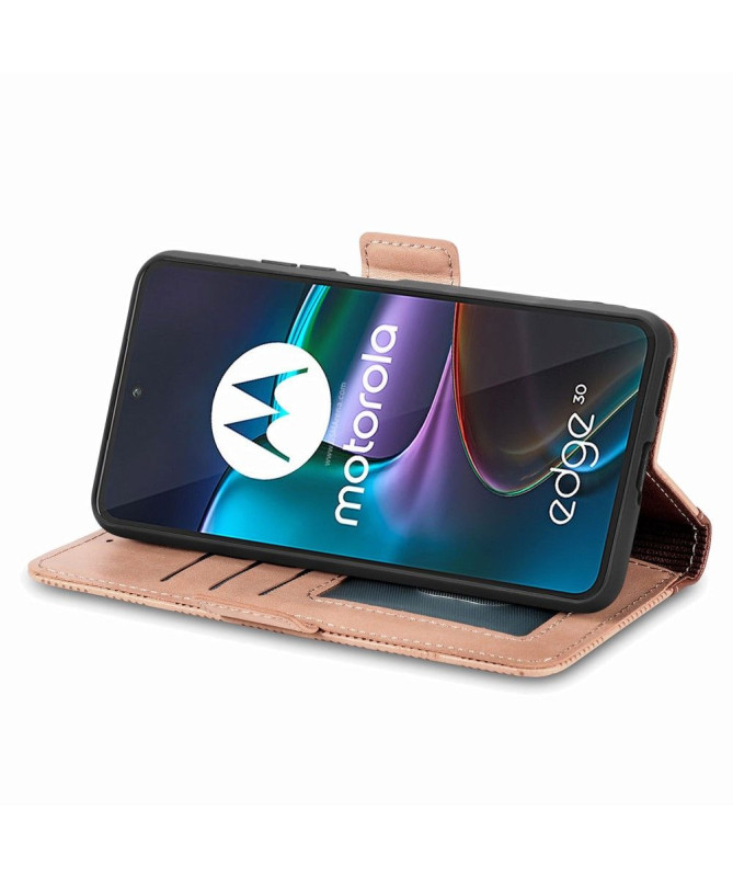 Housse Motorola Edge 30 Design Triangles