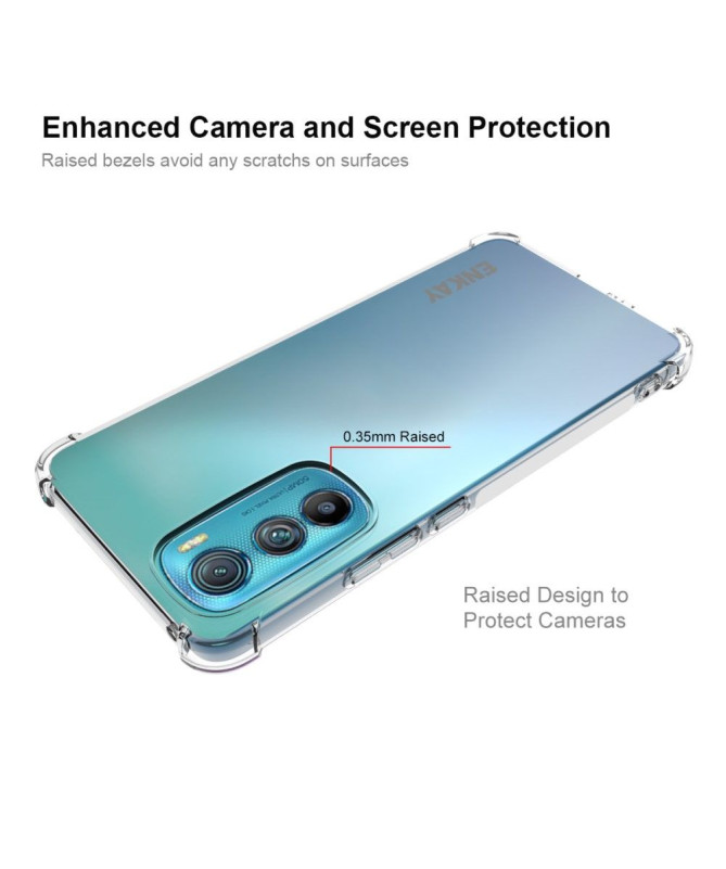 Protection Coque Motorola Edge 30 ENKAY Transparent