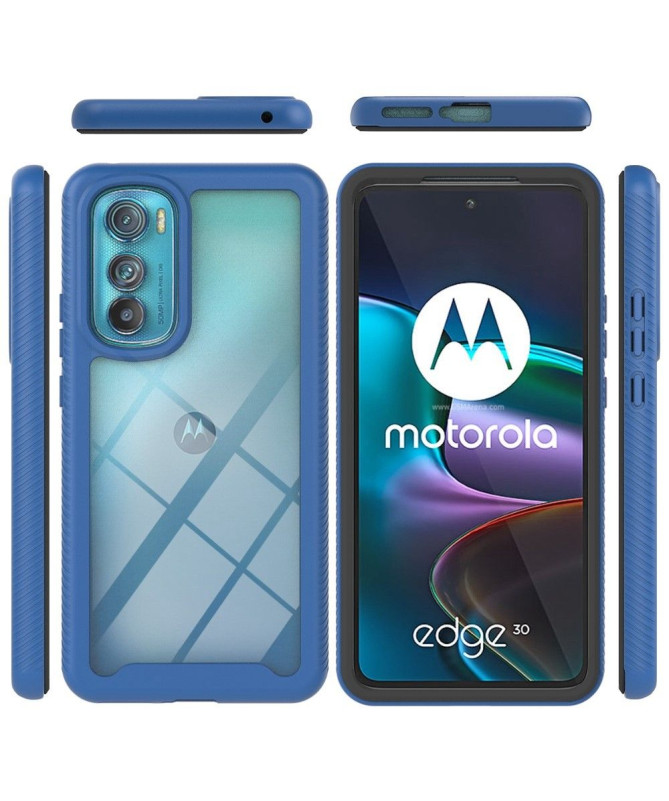 Coque Motorola Edge 30 Hybride Antichoc dos transparent