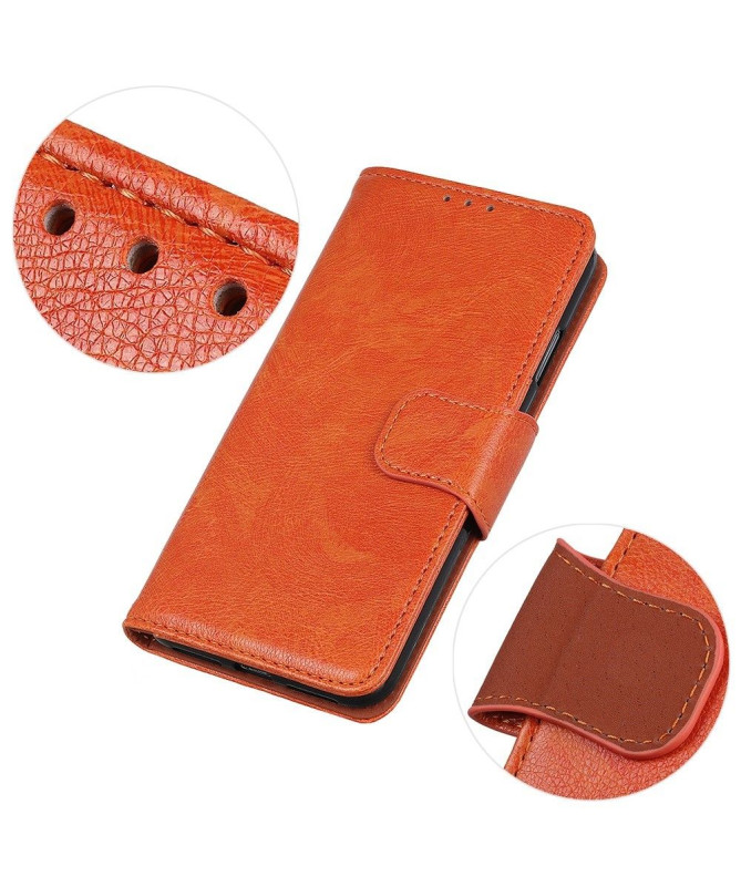 Housse Motorola Edge 30 Neo Style Cuir Vieilli