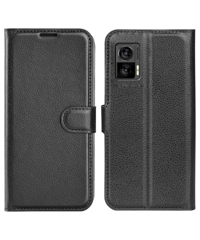 Housse Motorola Edge 30 Neo portefeuille style cuir