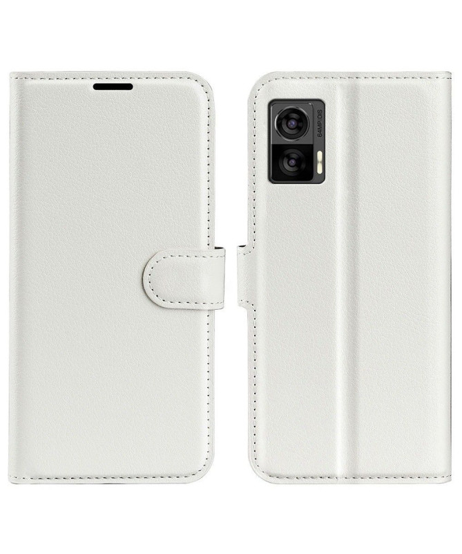 Housse Motorola Edge 30 Neo portefeuille style cuir