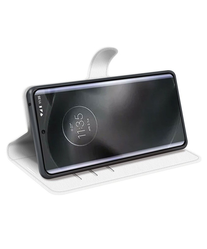 Housse Motorola Edge 30 Neo portefeuille style cuir