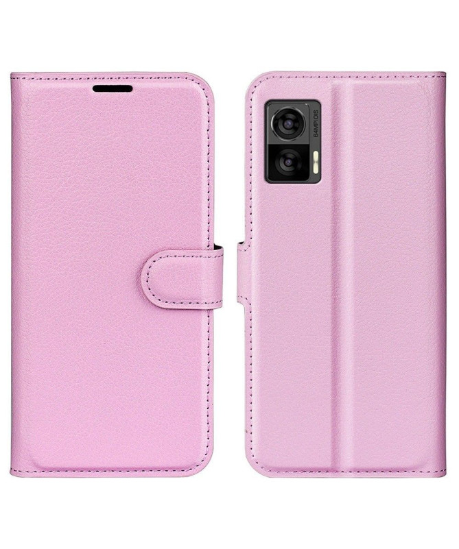Housse Motorola Edge 30 Neo portefeuille style cuir