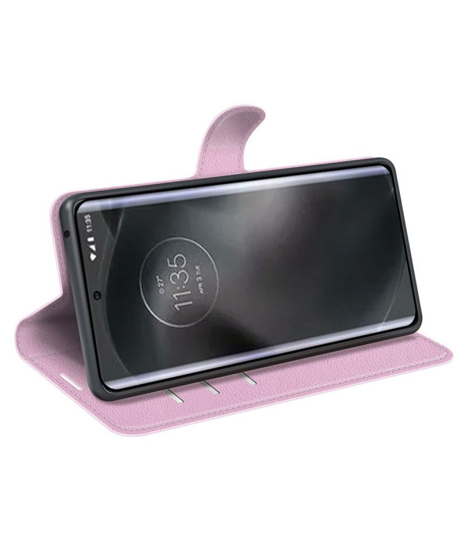 Housse Motorola Edge 30 Neo portefeuille style cuir