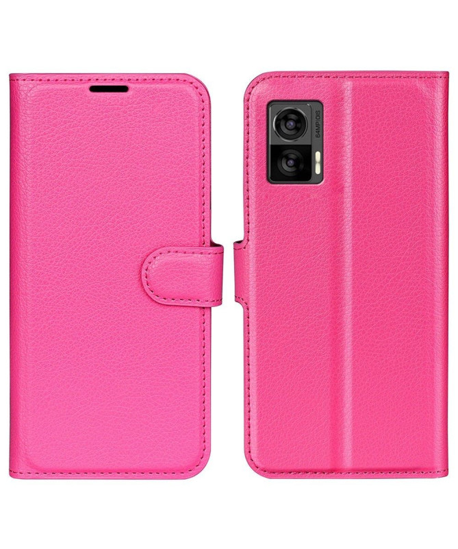 Housse Motorola Edge 30 Neo portefeuille style cuir