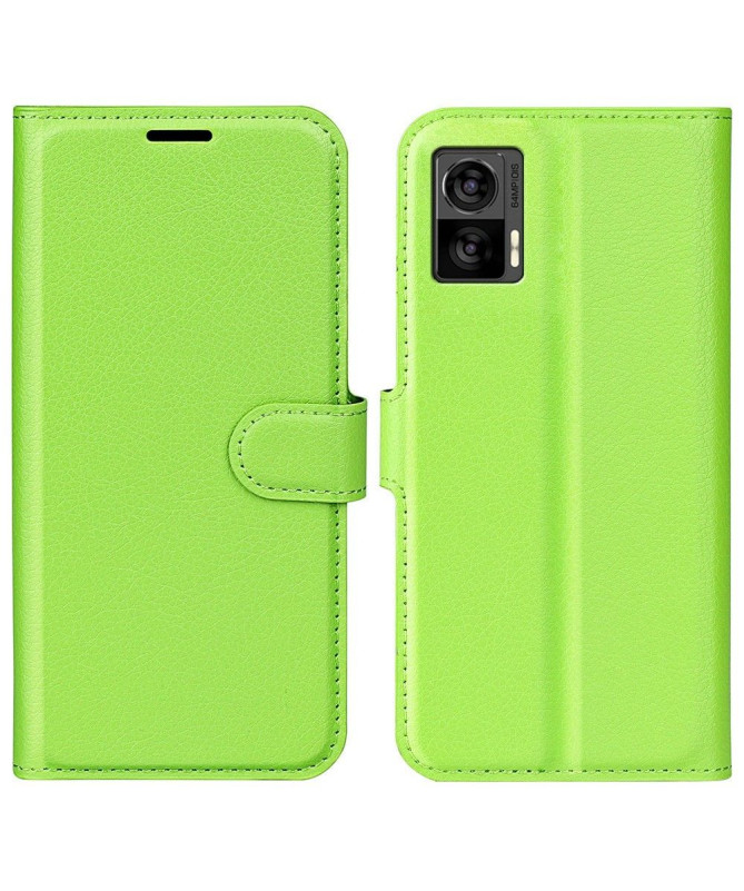 Housse Motorola Edge 30 Neo portefeuille style cuir